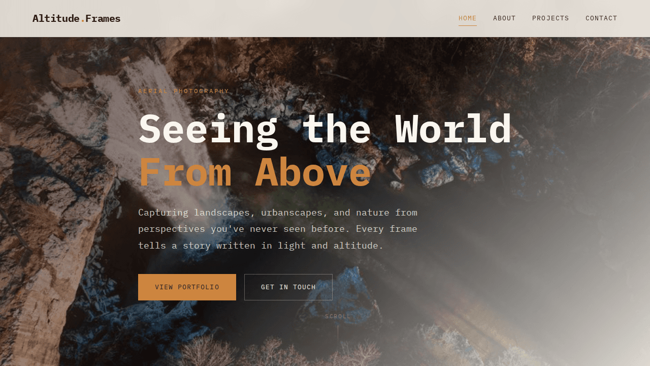 Aerial/Drone Photographer Portfolio