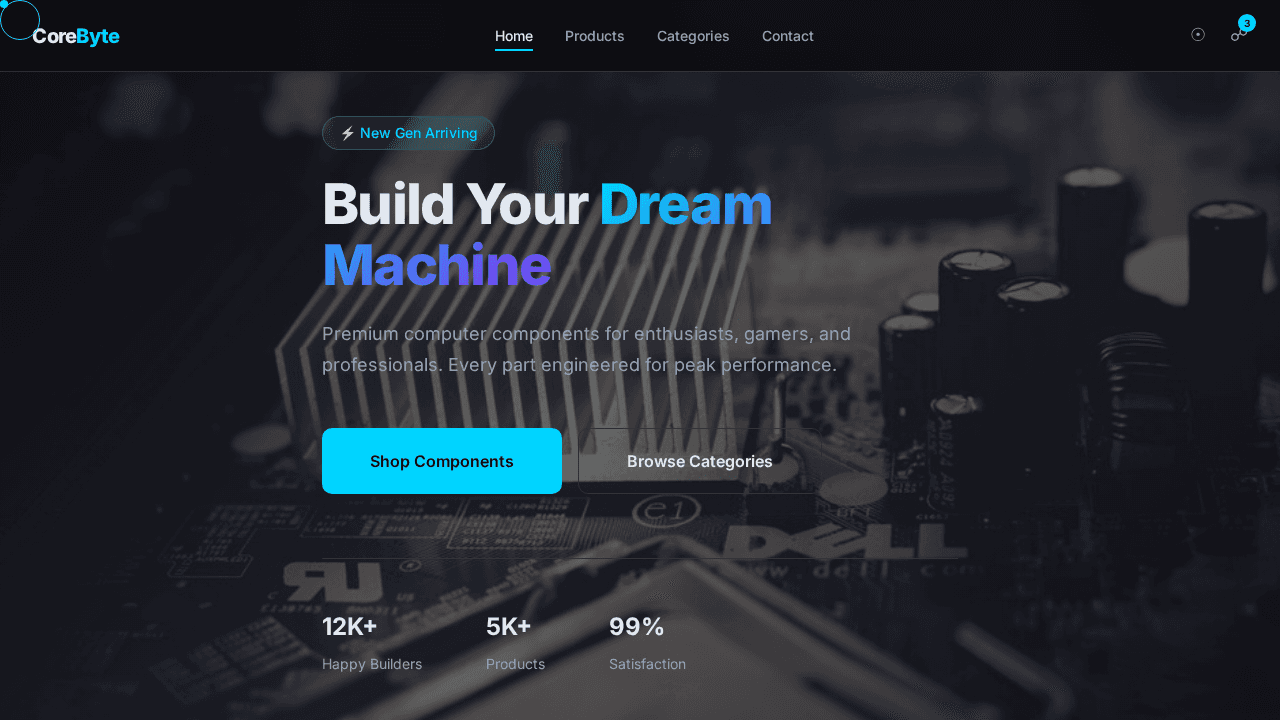 Computer Parts E-commerce