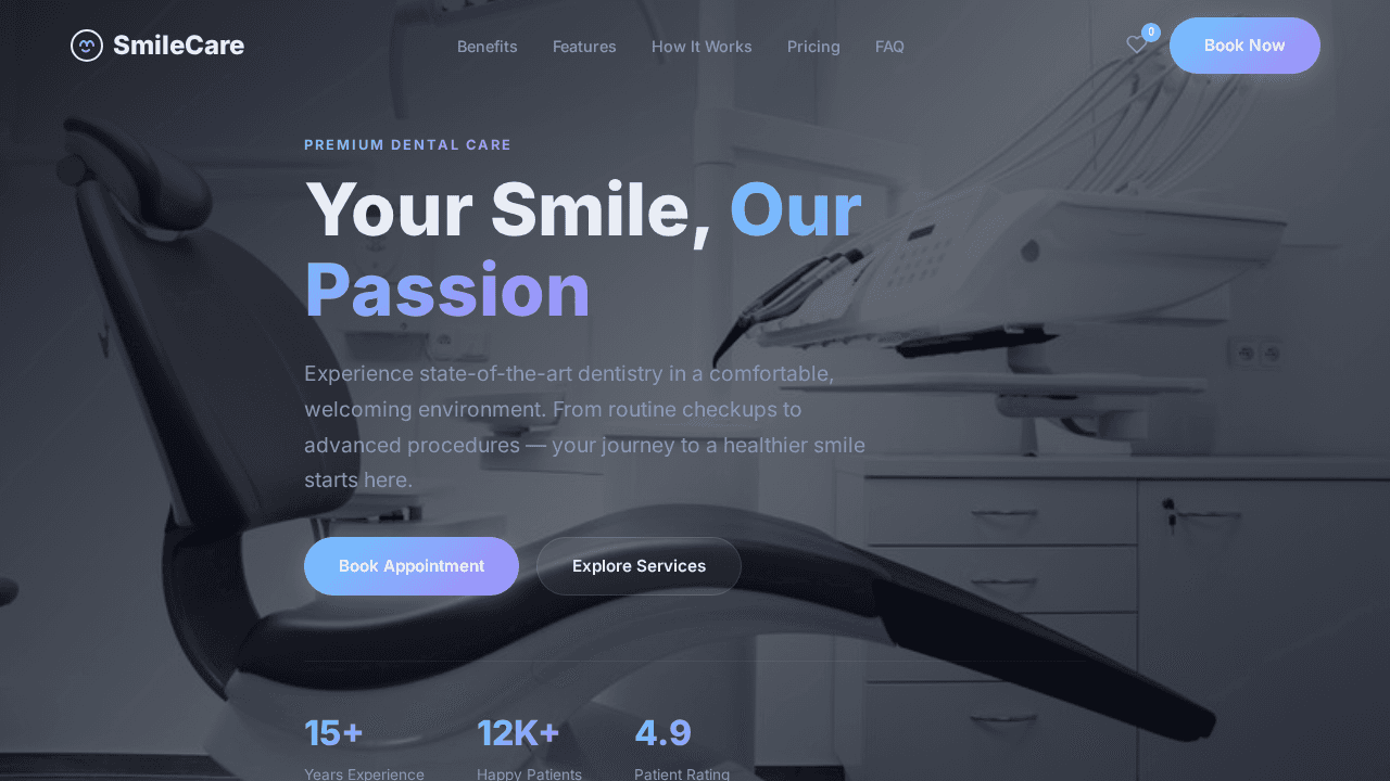 Dental Clinic Landing Page