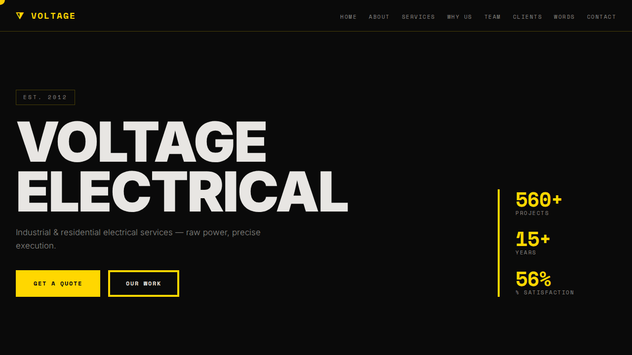 Electrical Services Business