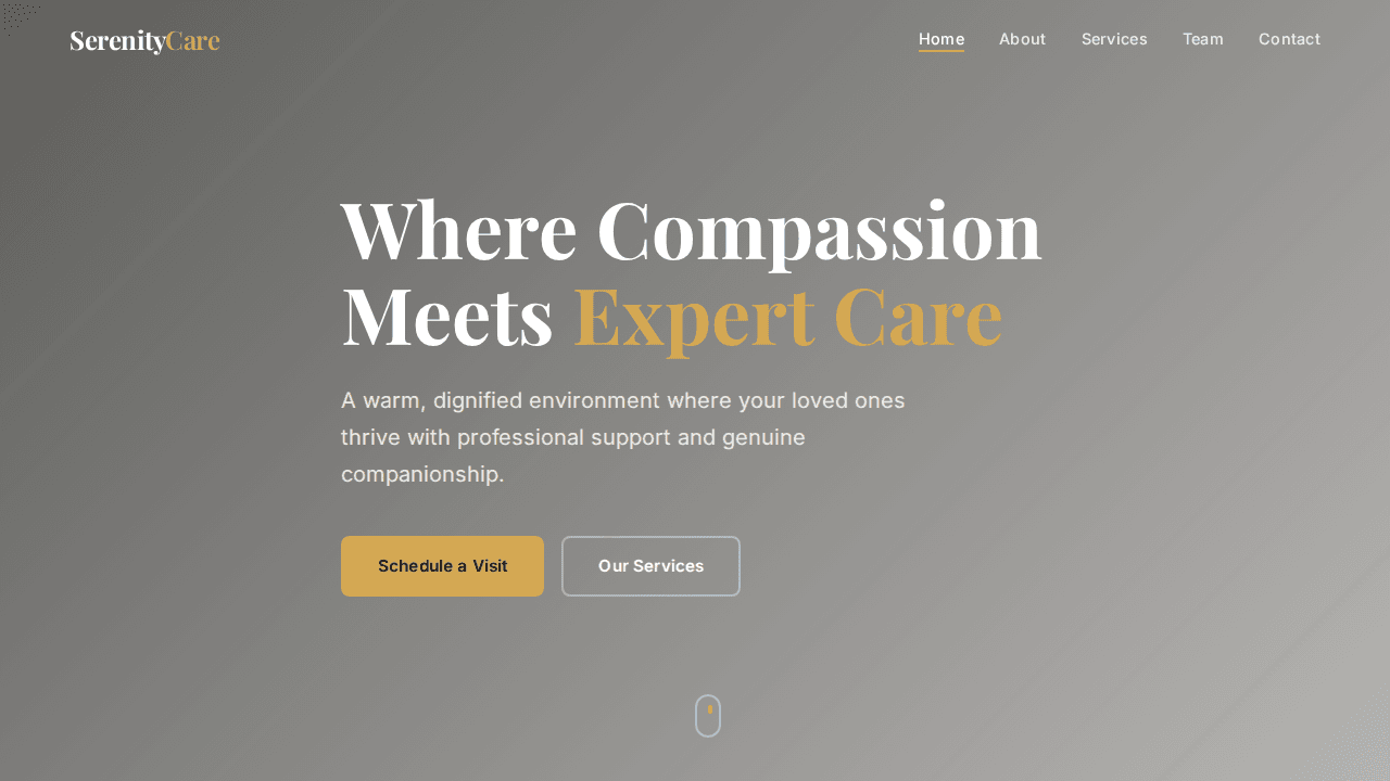 Senior Care Facility Business