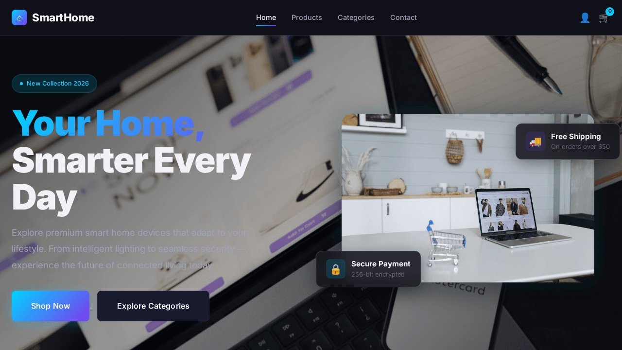 Smart Home Devices E-commerce