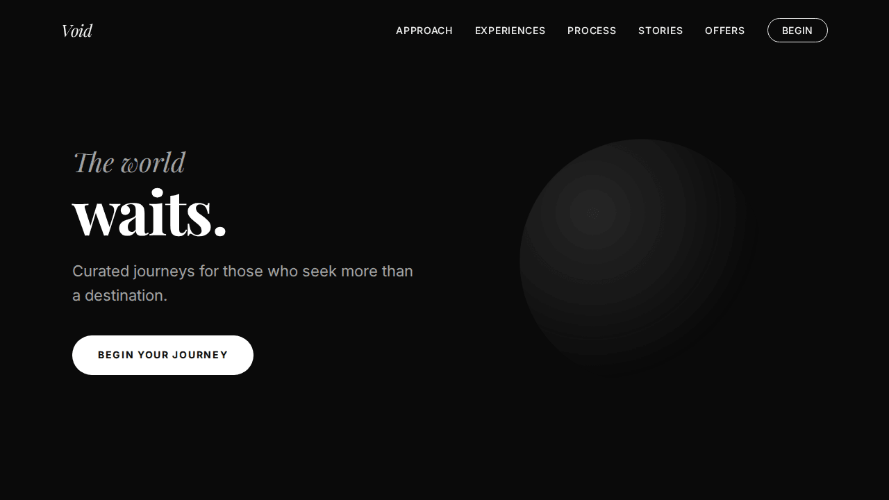 Travel Agency Landing Page